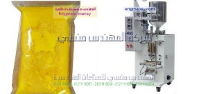ألة تعبئة مواد لزجة