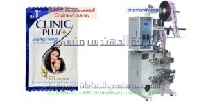 ماكينة تعبئة راسى لسوائل شامبو وصلصه وكاتشيب