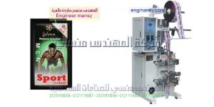 ماكينة تعبئة مستحضرات التجميل وتعبئة سوائل المنظفات ماركة ام توباك