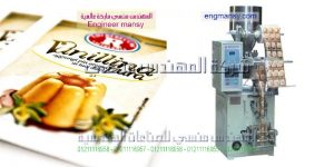 مكنة تعبئة الجيلي في أكياس ماركة ام توباك
