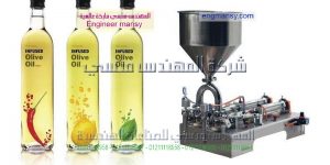 ماكينه تعبئة زيت طعام من شركة المهندس منسى